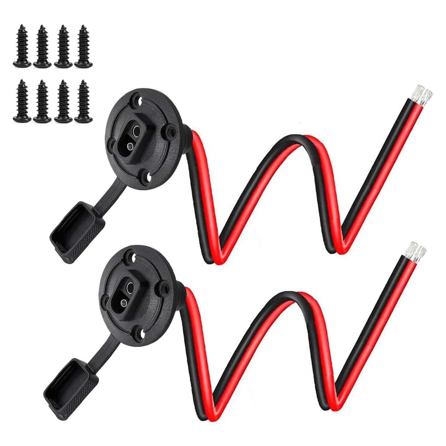 Conector SAE 14AWG a Prueba de Climas 30cm NEWNEWLIU