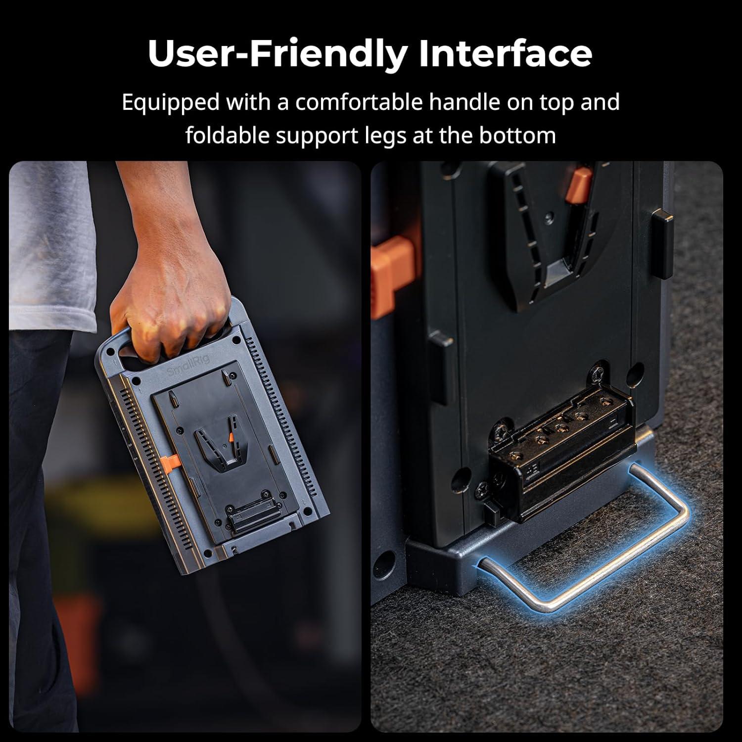 Cargador Doble Canal V Mount SmallRig 11762-SR 1.05kg