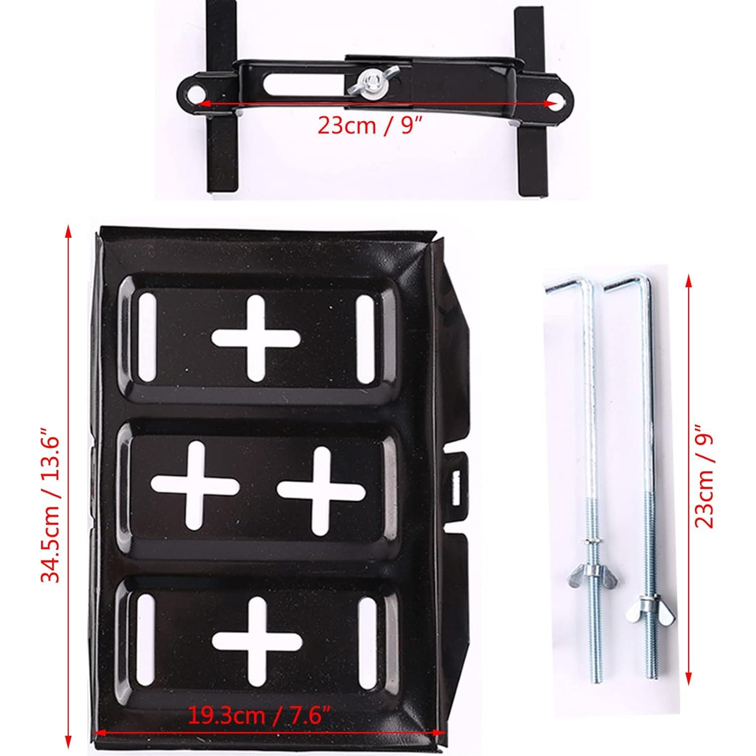 Soporte Universal para Batería de Coche Auto-plaza Ajustable