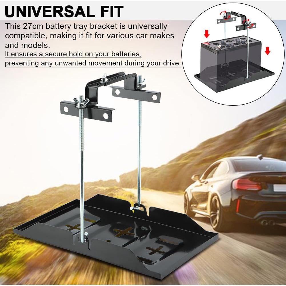 Bandeja de Batería Universal EMVANV 34.5x19.3cm Hierro