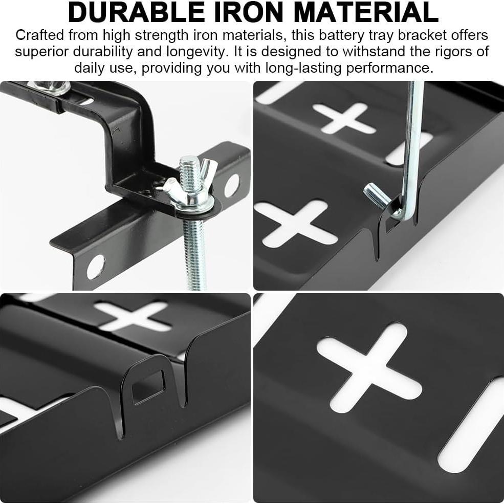 Bandeja de Batería Universal EMVANV 34.5x19.3cm Hierro