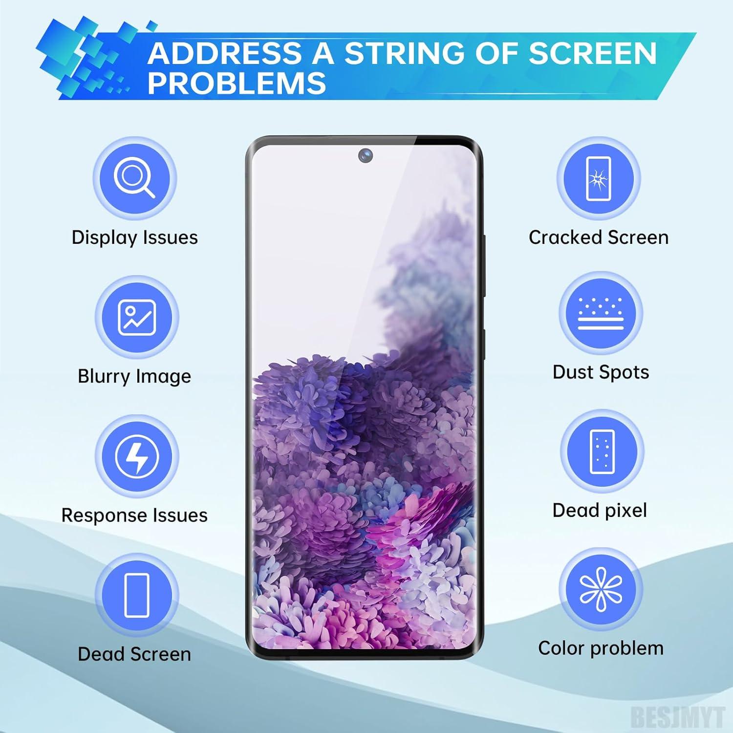 Reemplazo Pantalla AMOLED Samsung Galaxy S20 Ultra 5G Negro