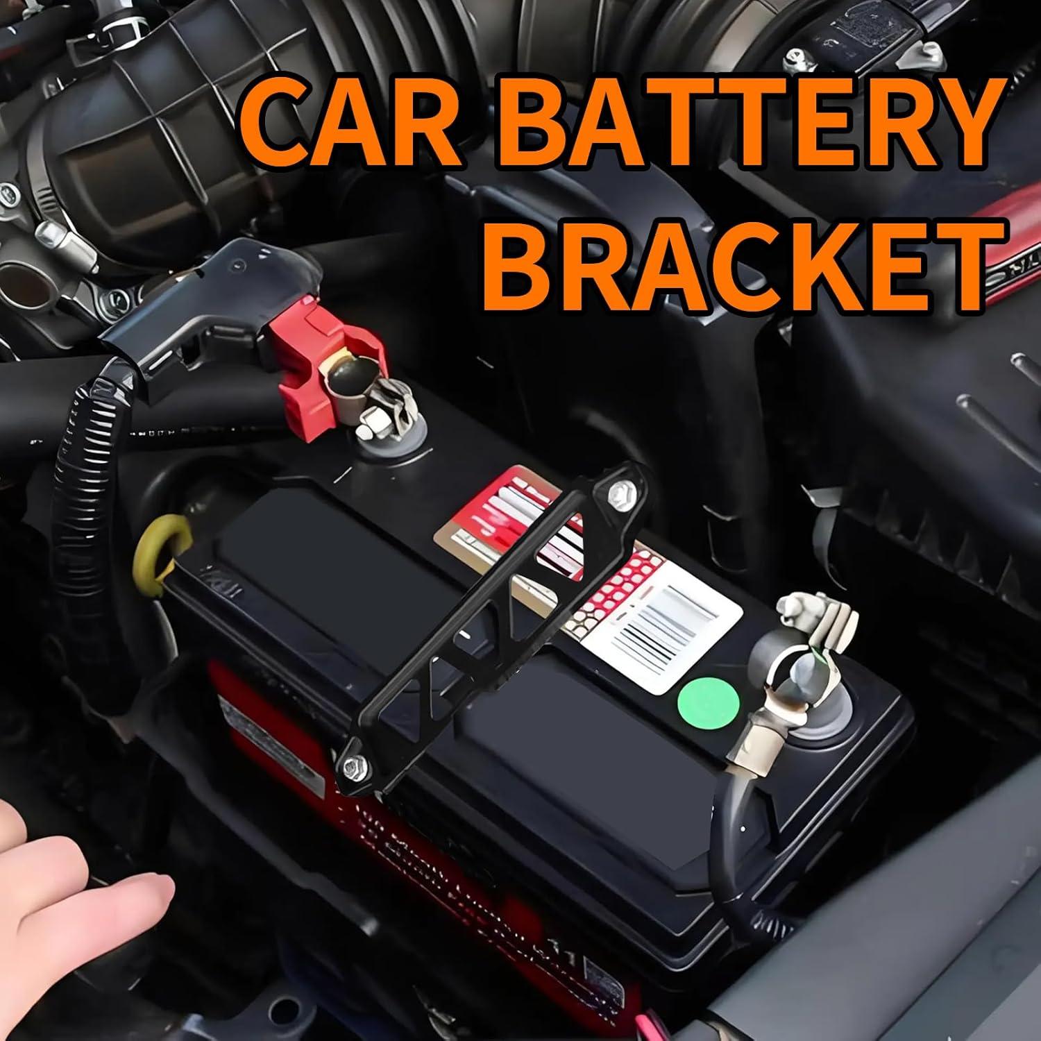 Soporte de Batería Luminuti Negro de Aluminio 21.5 cm