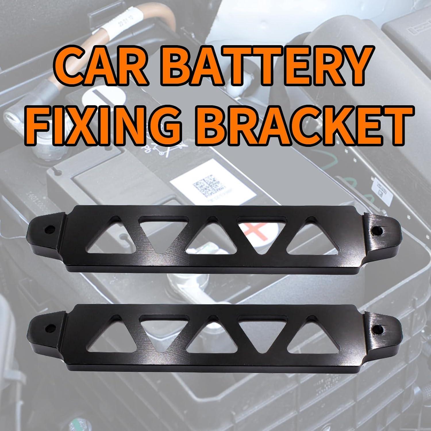 Soporte de Batería Luminuti Negro de Aluminio 21.5 cm