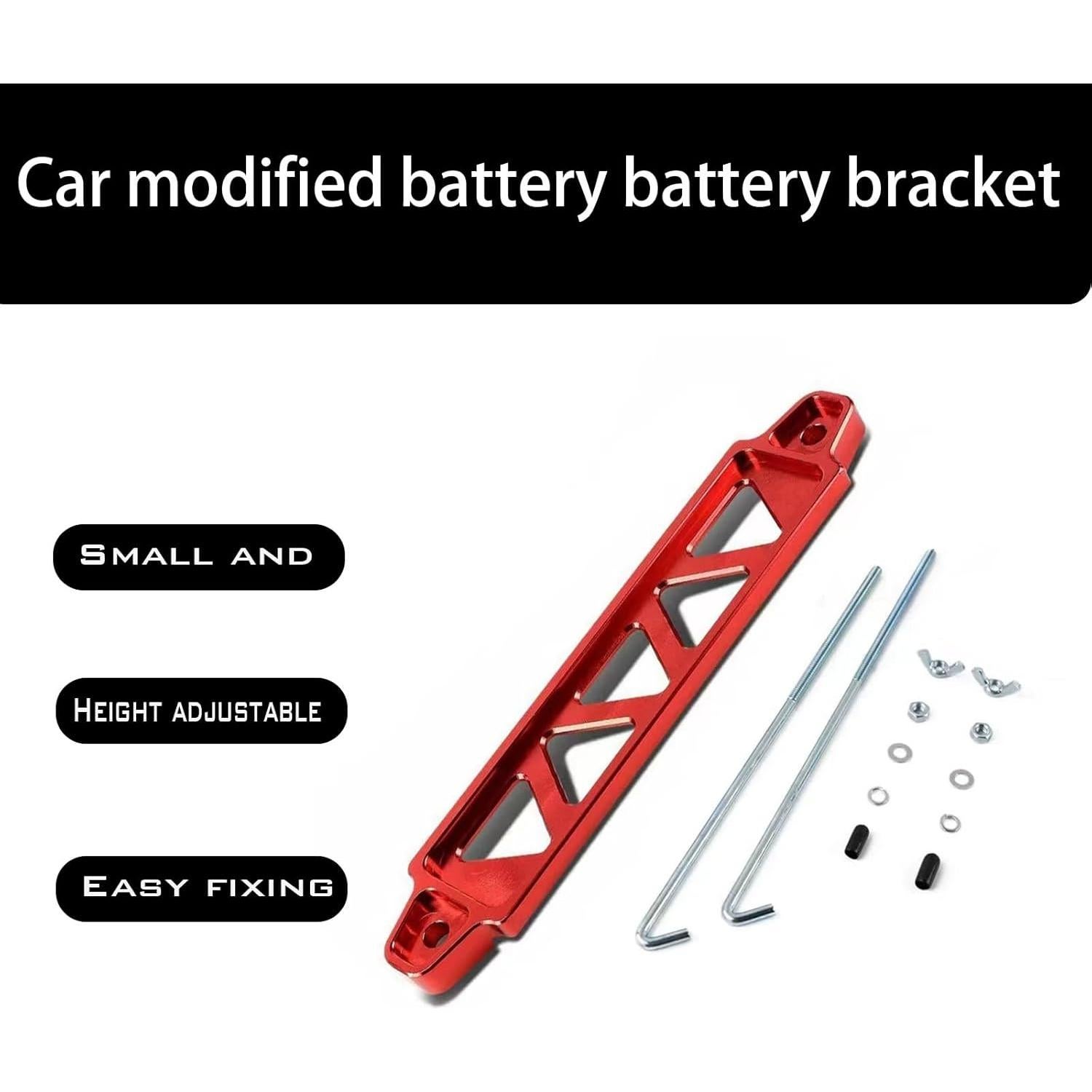 Soporte de Batería de Coche Luminuti 21.5x4.4cm Aluminio