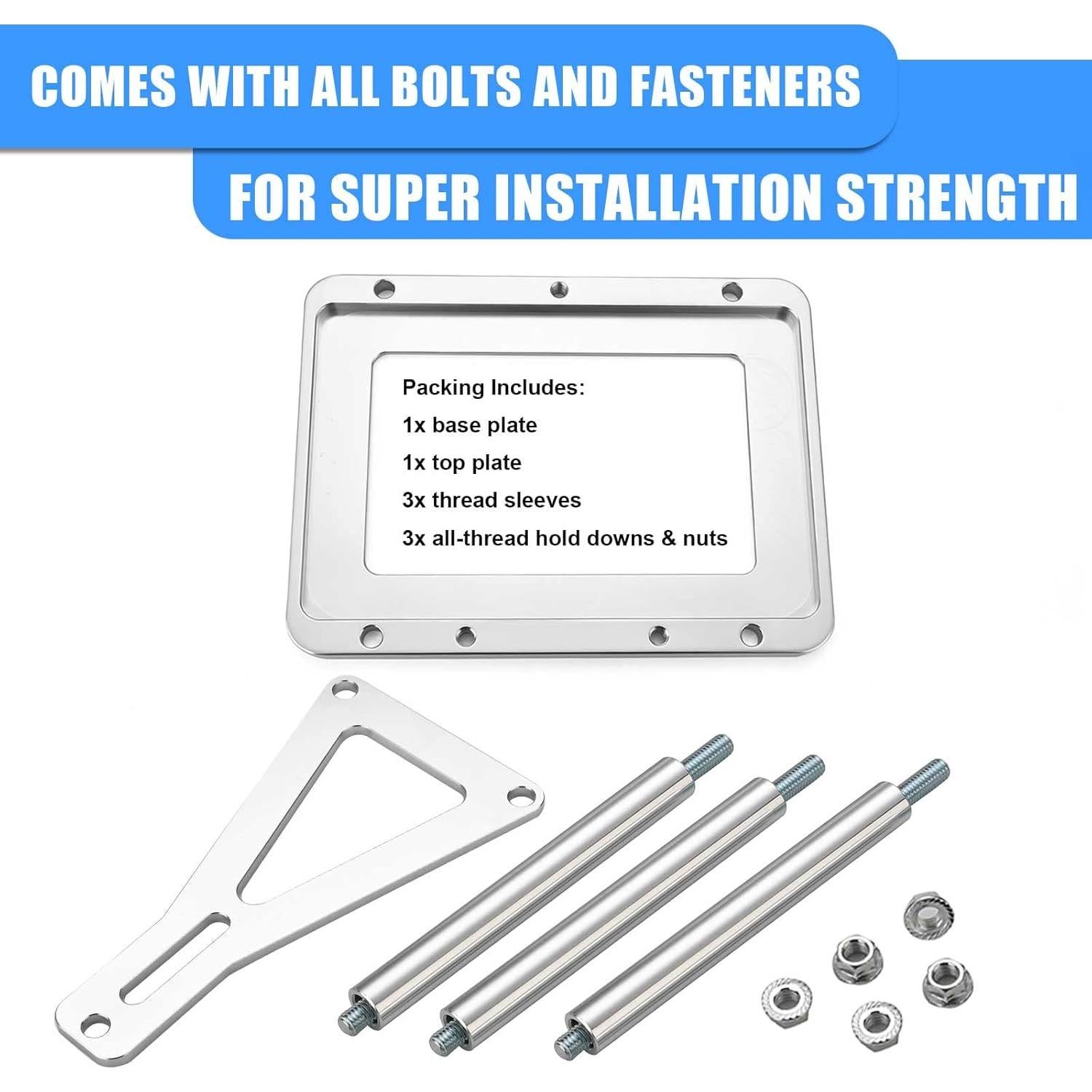 Bandeja de Batería Universal YZQPNB para Baterías Optima