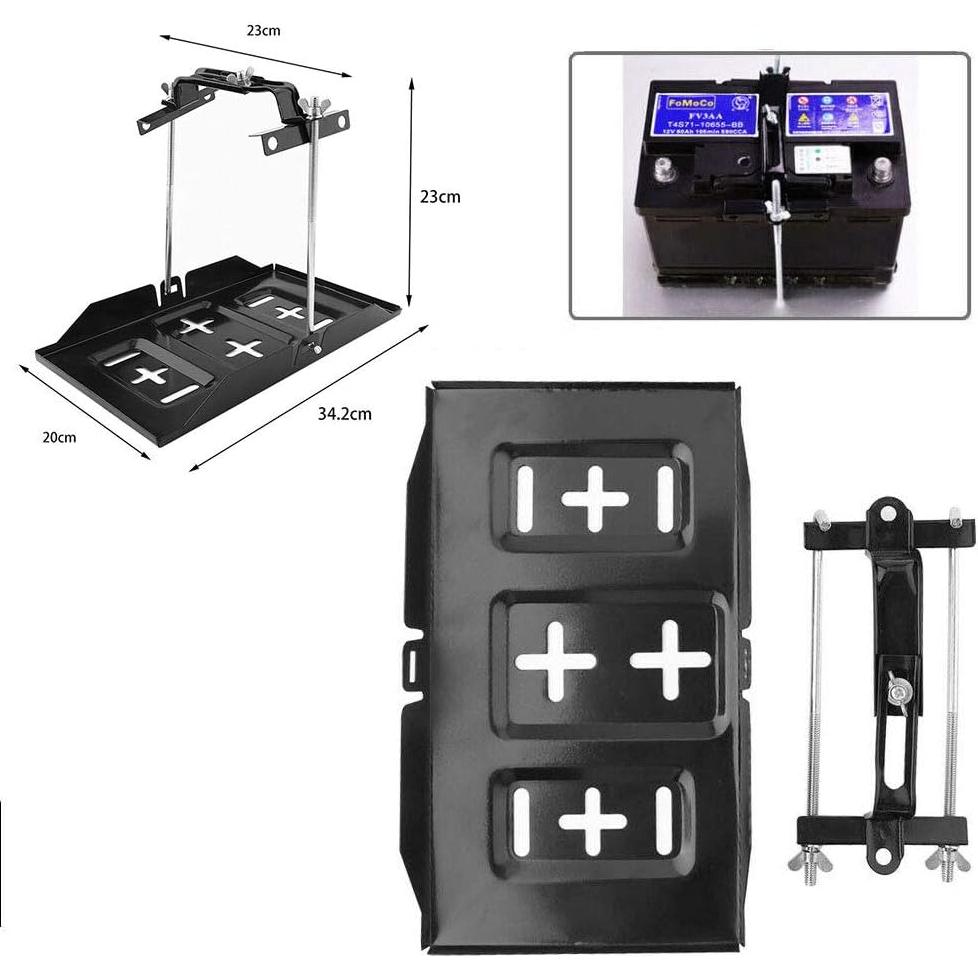 Soporte de Batería Universal iayokocc con Abrazadera Ajustable