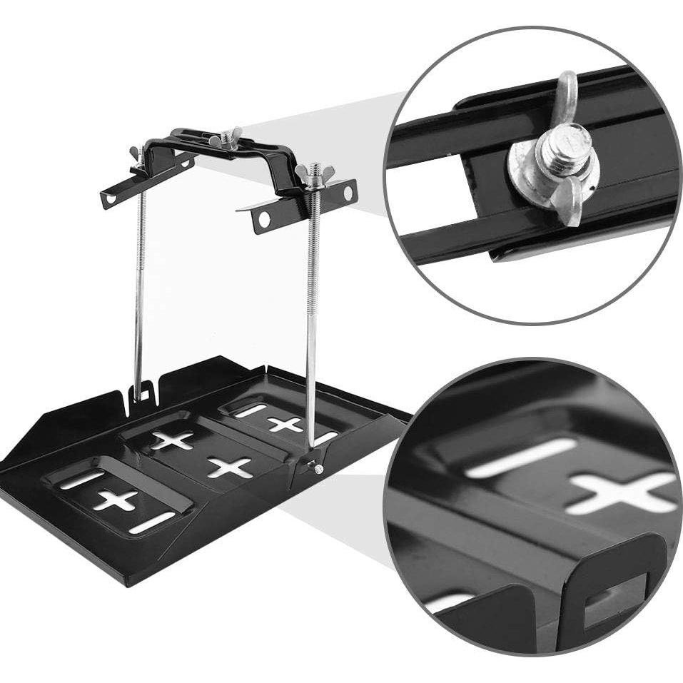Soporte de Batería Universal iayokocc con Abrazadera Ajustable