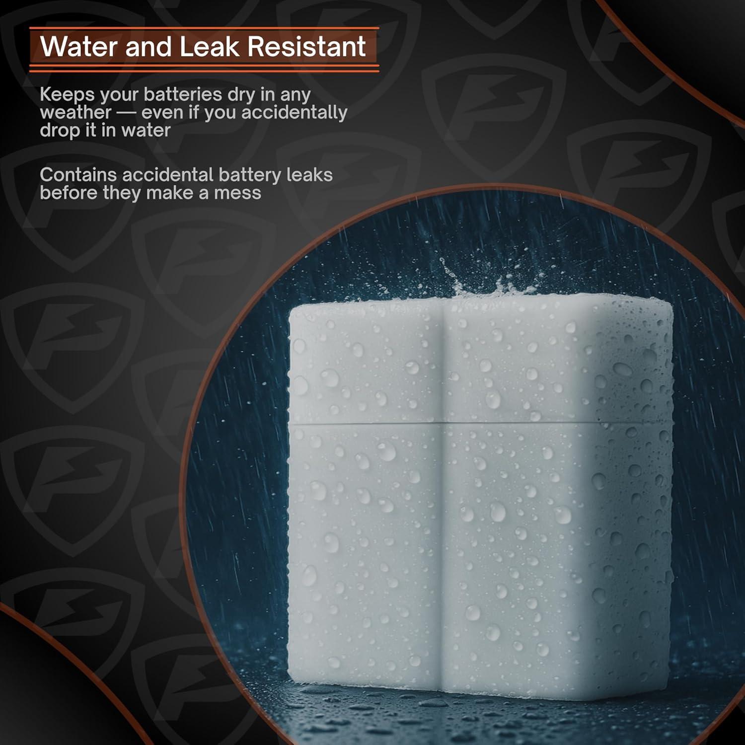 Funda de Batería Slimline 9V WLG Creations - Paquete de 2