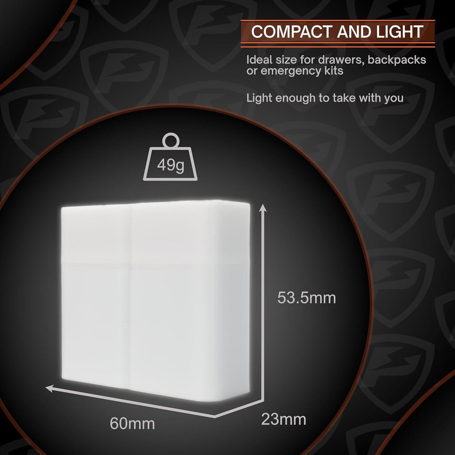 Funda de Batería Slimline 9V WLG Creations - Paquete de 2