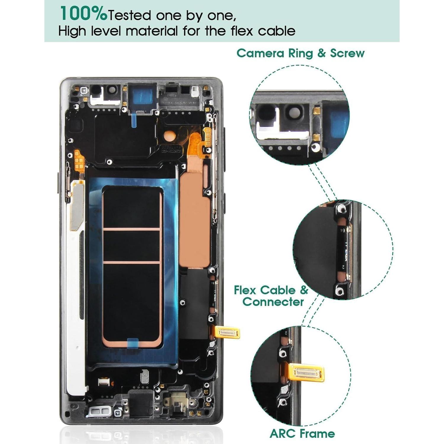Pantalla OLED para Samsung Galaxy Note 9 SM-N960 con Huella