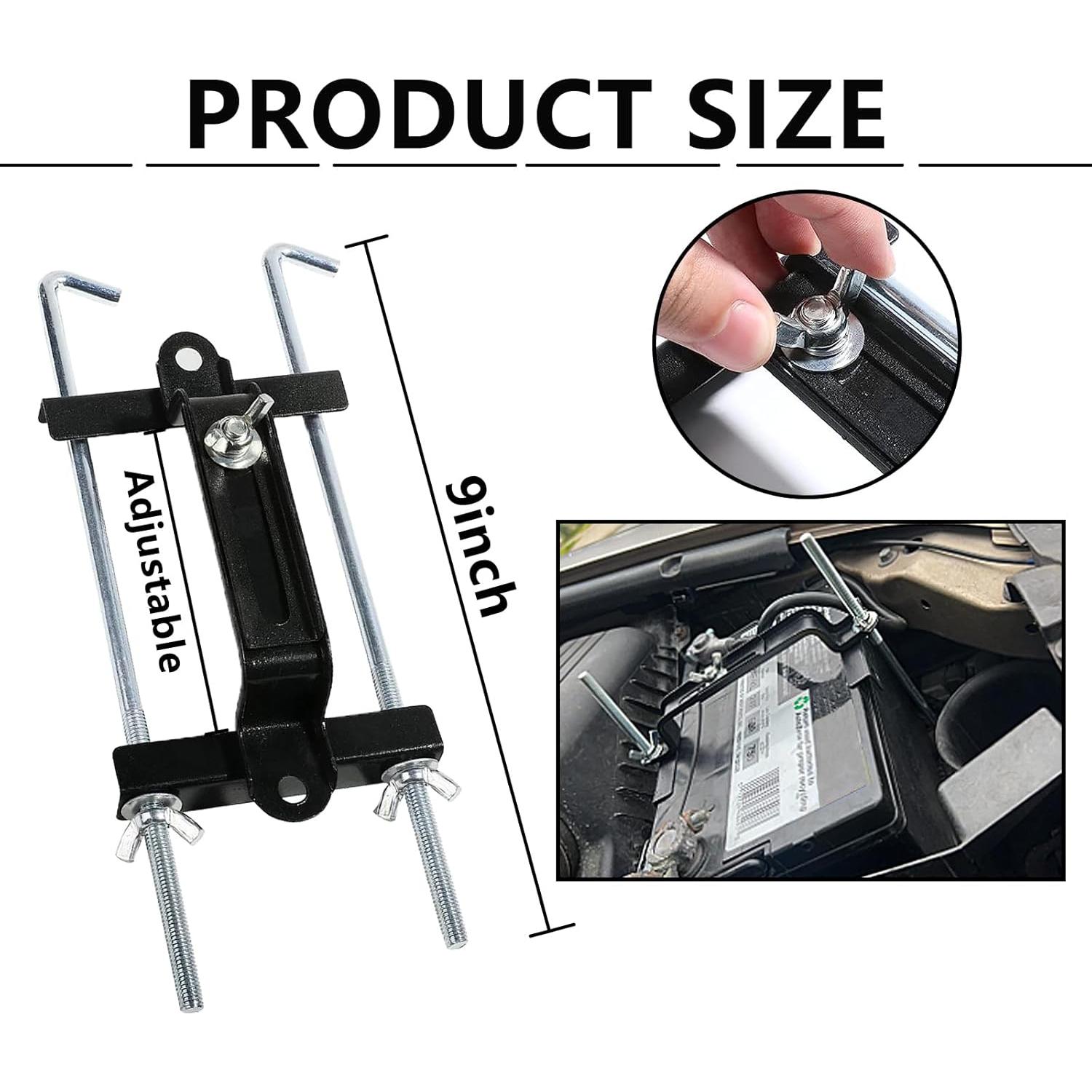 Soporte Ajustable para Batería Kewucn 23 cm Tornillos Universal