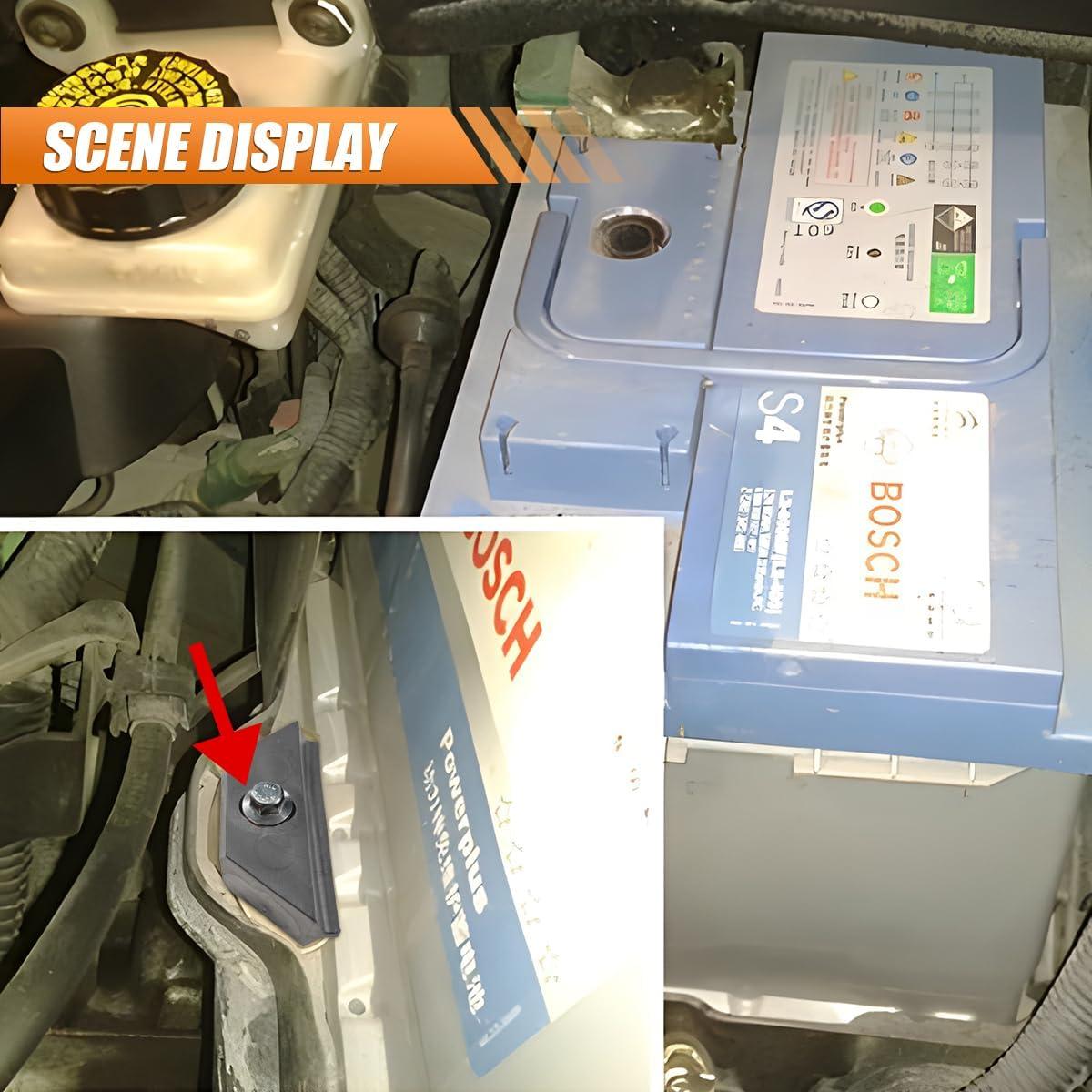 Soporte de Batería de Coche LAINLOY con Tornillo Acero Inoxidable