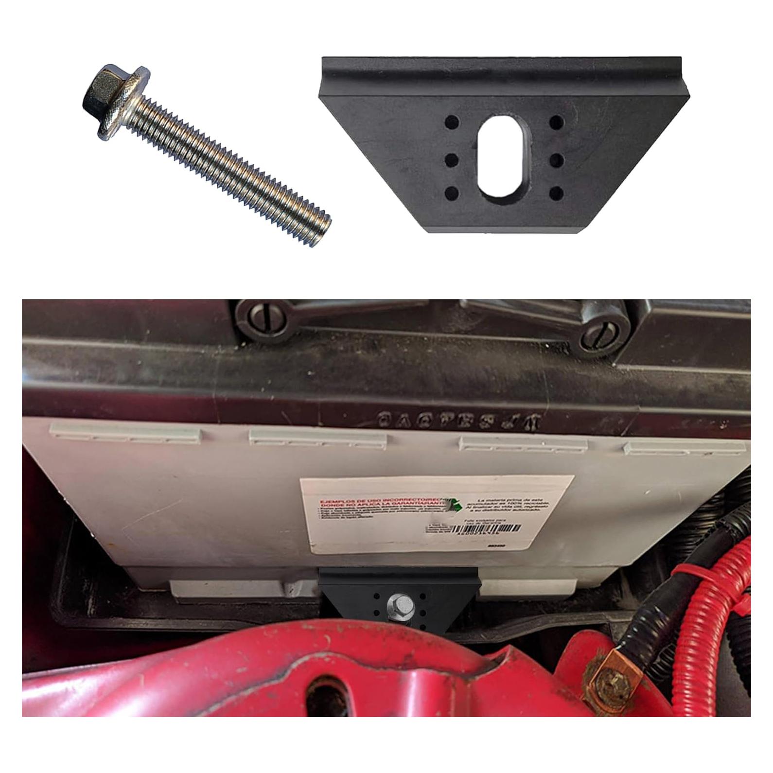 Kit de Sujeción de Batería Automóvil Tioollev Tipo A - Acero Inoxidable