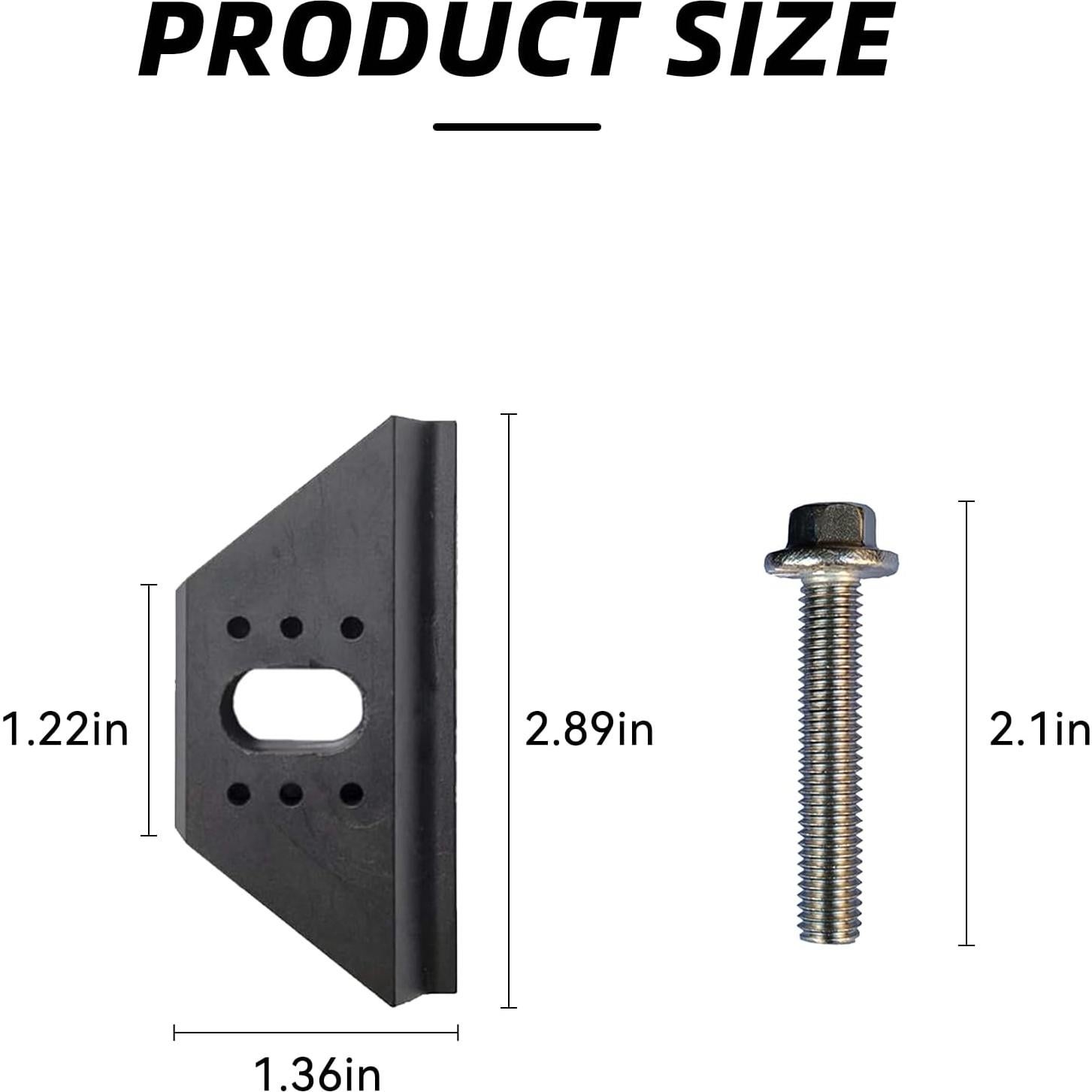 Kit de Sujeción de Batería Automóvil Tioollev Tipo A - Acero Inoxidable