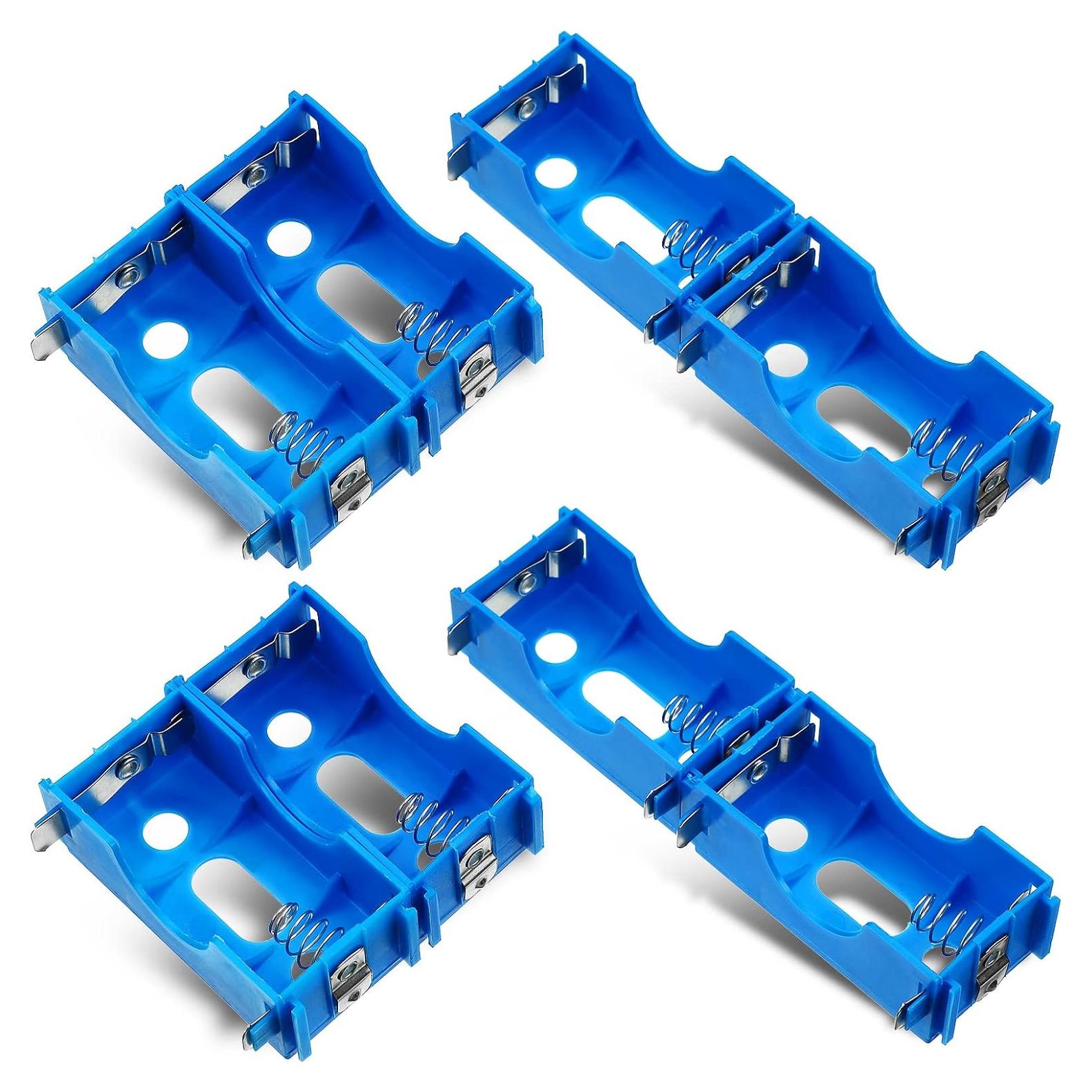 Soporte de Batería D LEIFIDE 8 Piezas Plástico Azul