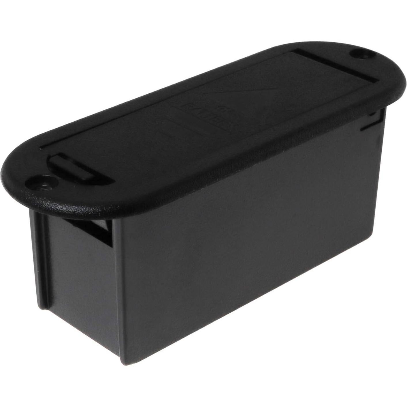 Caja de Batería E-outstanding 2PCS Negra para Guitarra y Bajo