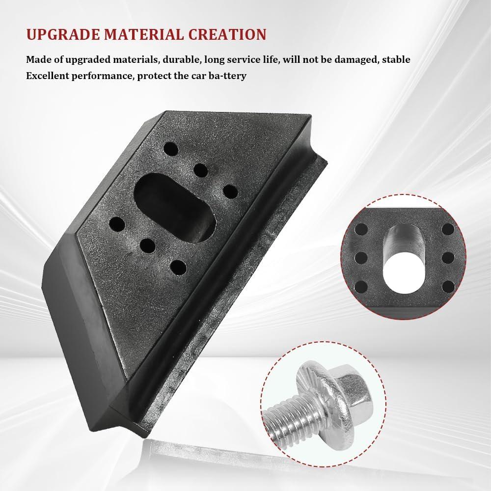 Soporte de Batería RGOAANC con Tornillos de Acero Inoxidable