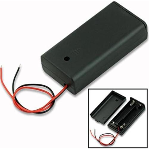 Soporte de Batería 2-AA 3V con Interruptor On/Off