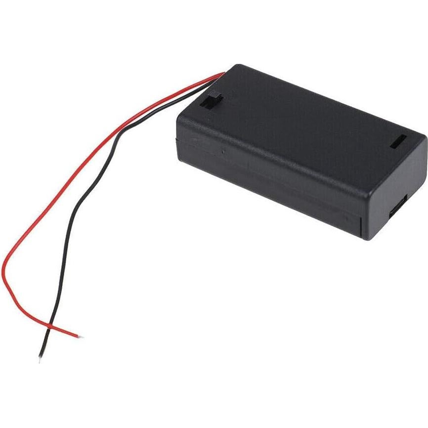 Soporte de Batería 2-AA 3V con Interruptor On/Off