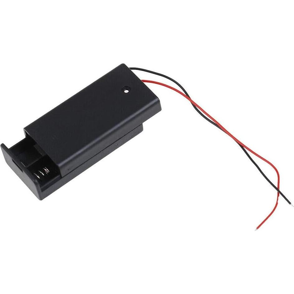 Soporte de Batería 2-AA 3V con Interruptor On/Off