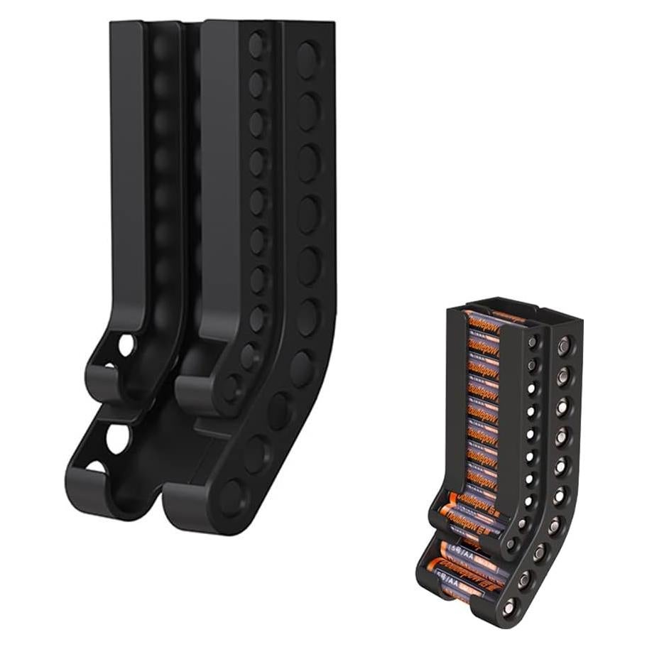 Soporte de Almacenamiento para Baterías AA/AAA Hesupy - Montado en Pared
