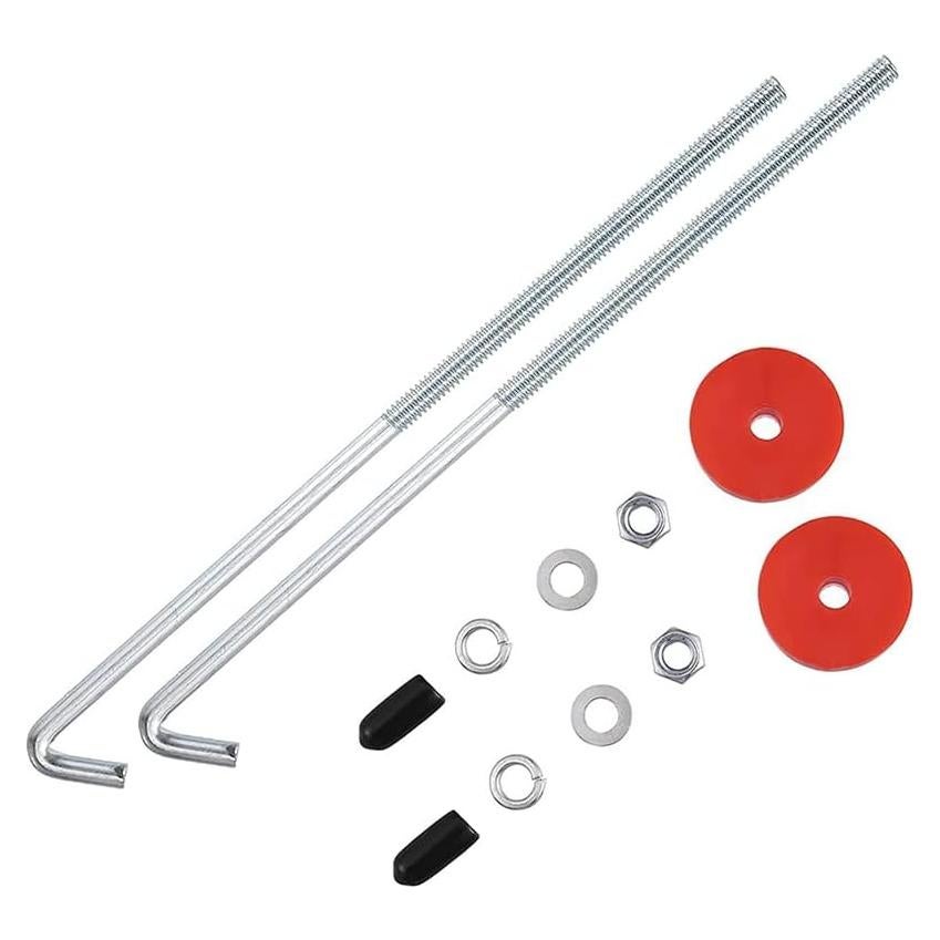 Perros de Sujeción de Batería Aokdom 20 cm Acero Inoxidable 2 Piezas