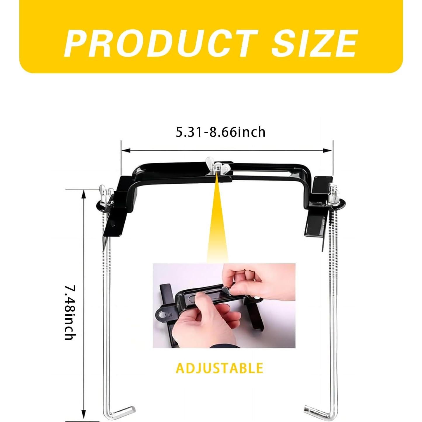 Soporte de Alimentación de Coche Arwrilt Ajustable 270mm-240mm