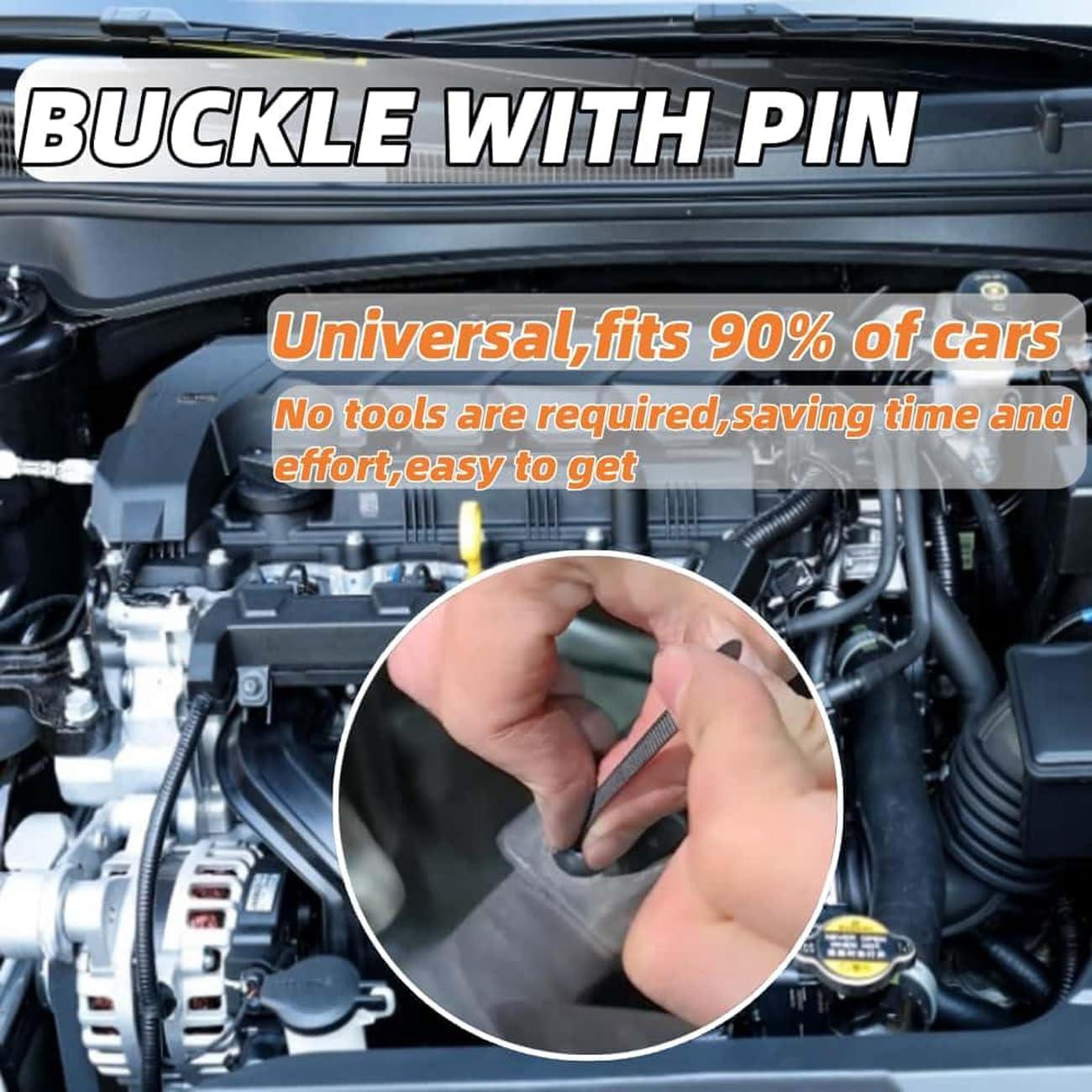 Hebilla de Brida Universal Nylon TriLnno 50 Pcs 9cm 22.68kg