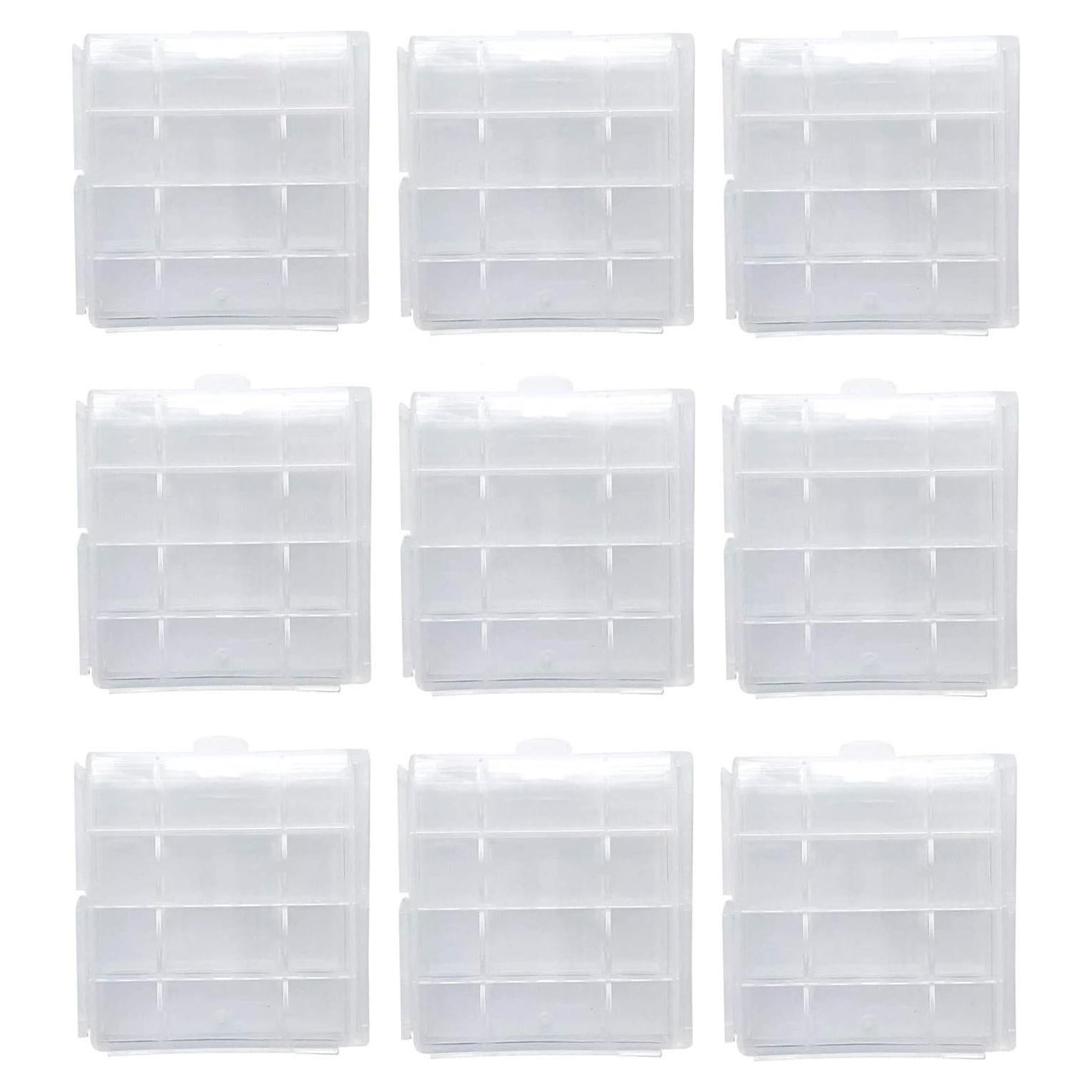 Estuche organizador de baterías AA/AAA HOMEFUNTIME 9 PCS