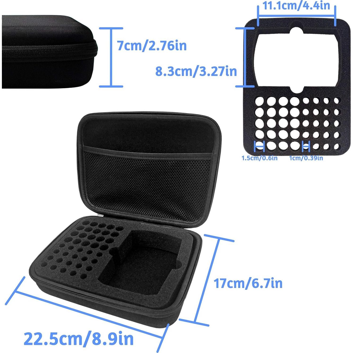 Bolsa de Almacenamiento para Baterías AA y AAA - Funda Dura