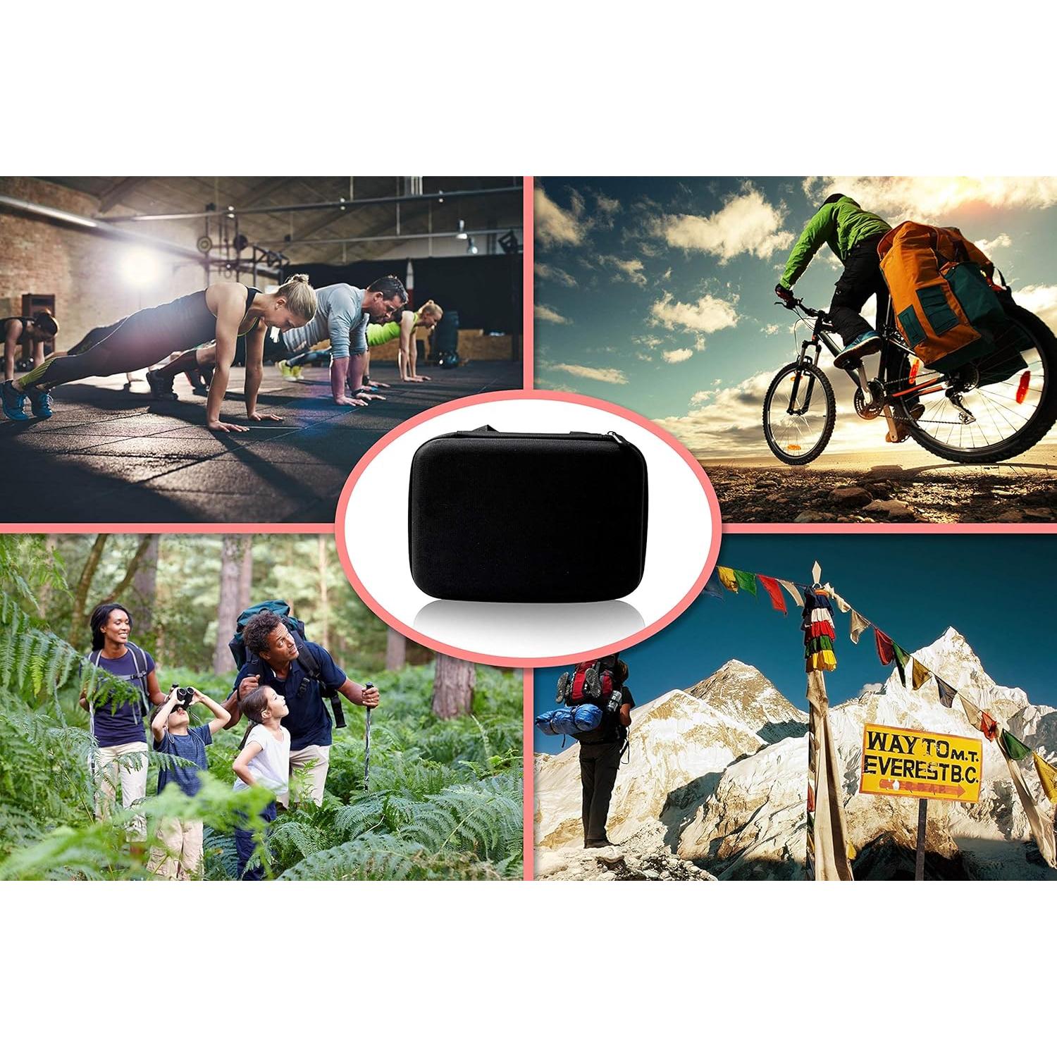 Bolsa de Almacenamiento para Baterías AA y AAA - Funda Dura