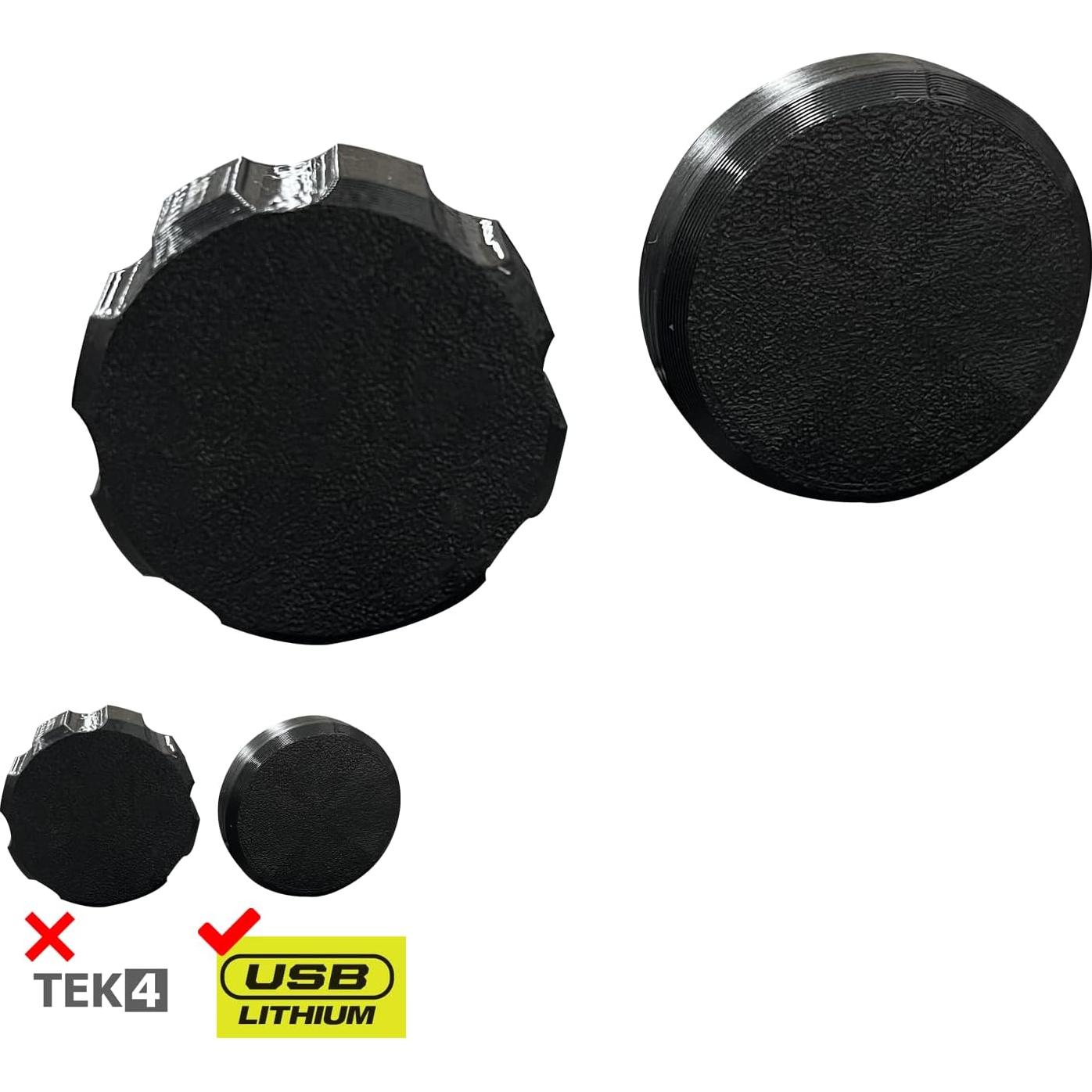 Tapa de Cubierta de Batería LXLO para Destornillador Ryobi 4V