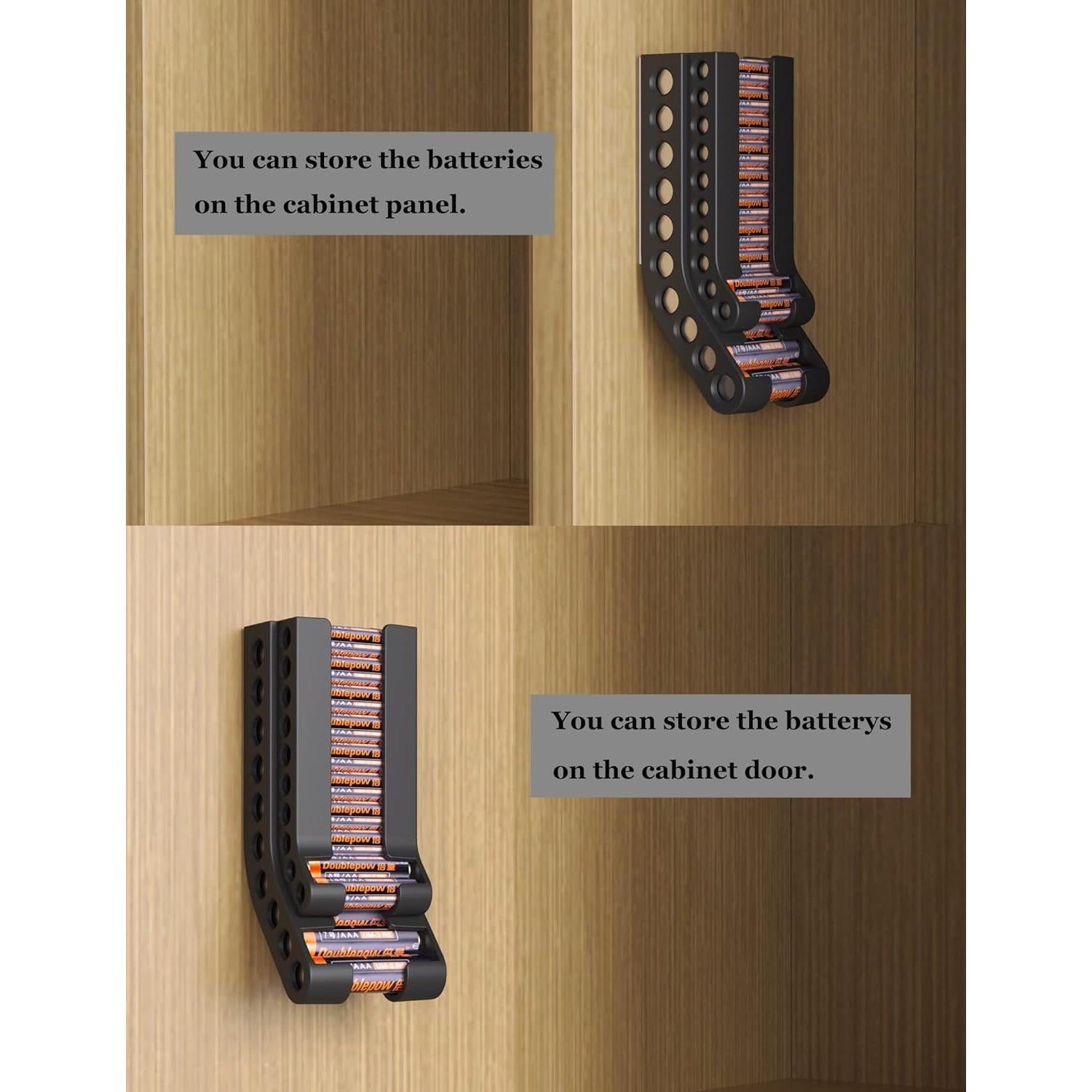 Organizador de Baterías AA y AAA NOTMBESTM Soporte de Pared