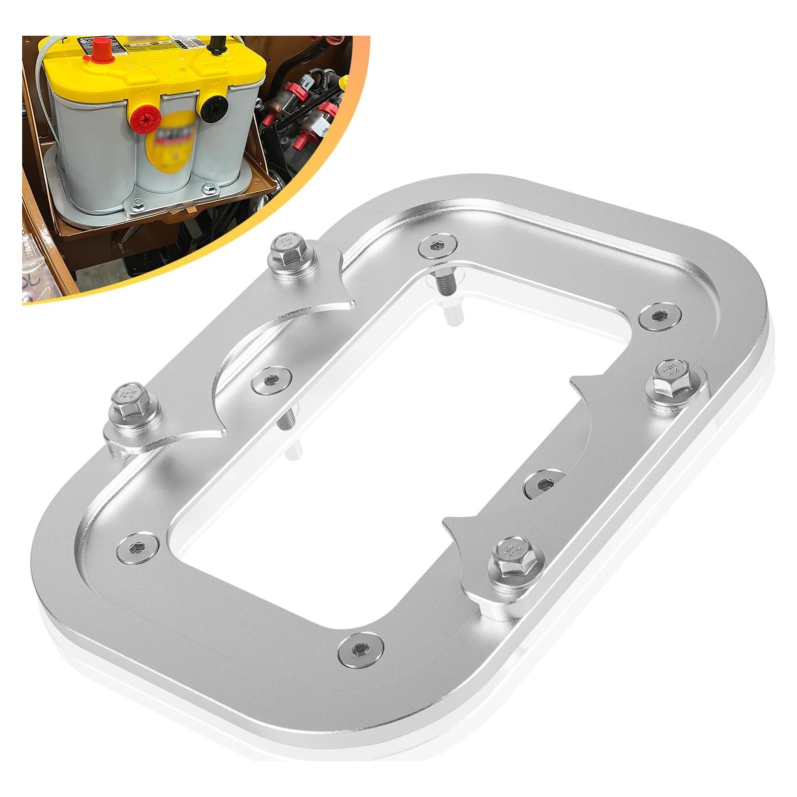 Bandeja de Batería de Aluminio Deargooday para Optima 34/78