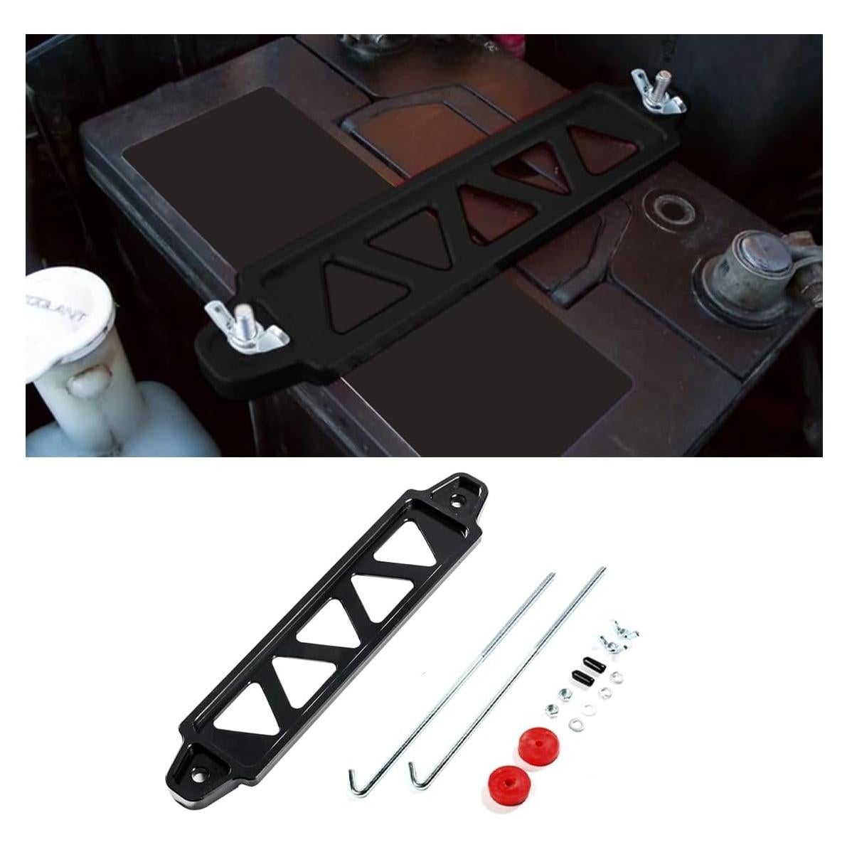 Soporte de Batería Automóvil GLSOWEE Aluminio 21.8 cm