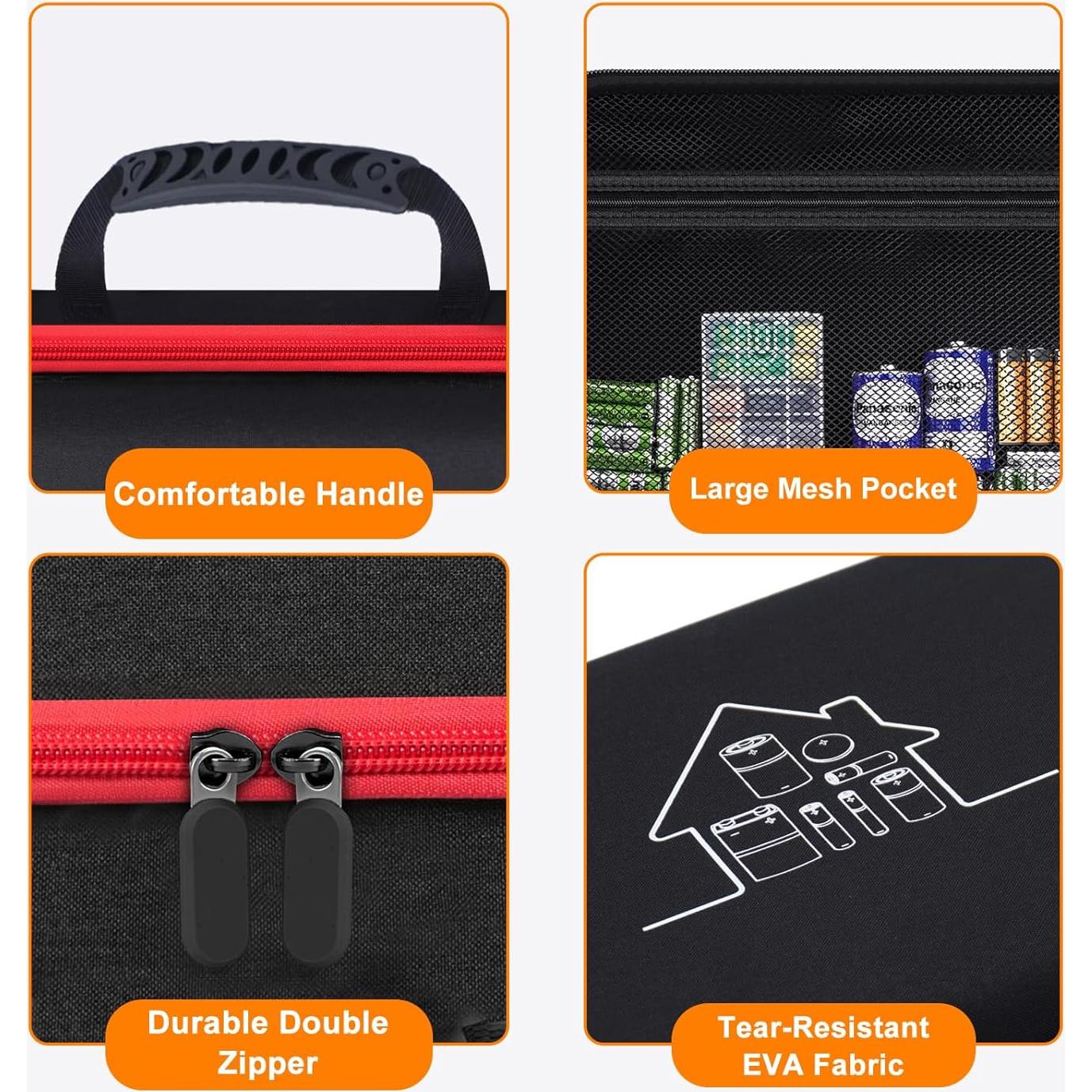 Organizador de Baterías HESPLUS con Probador - 210+ Baterías