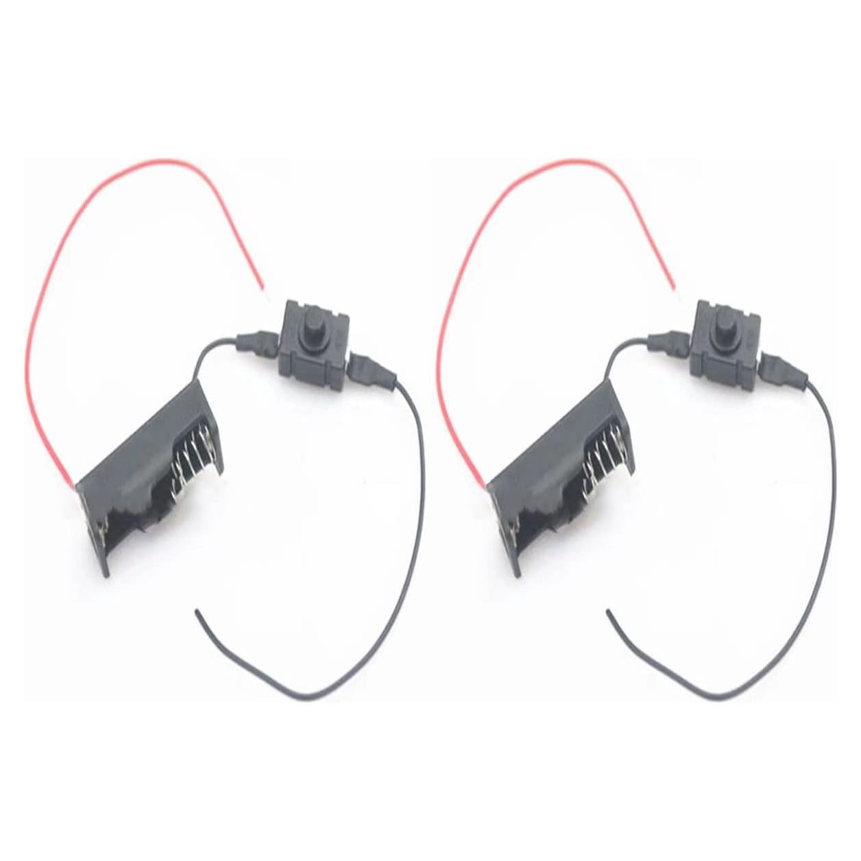 Soporte de Batería 12V23A AIMPGSTL con Interruptor - 2 Pcs