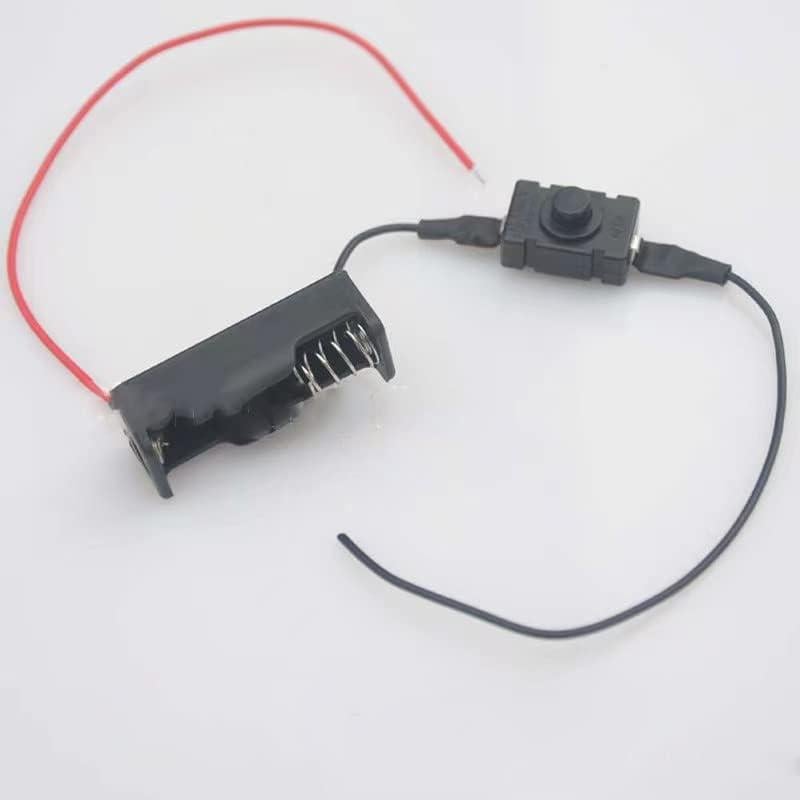 Soporte de Batería 12V23A AIMPGSTL con Interruptor - 2 Pcs