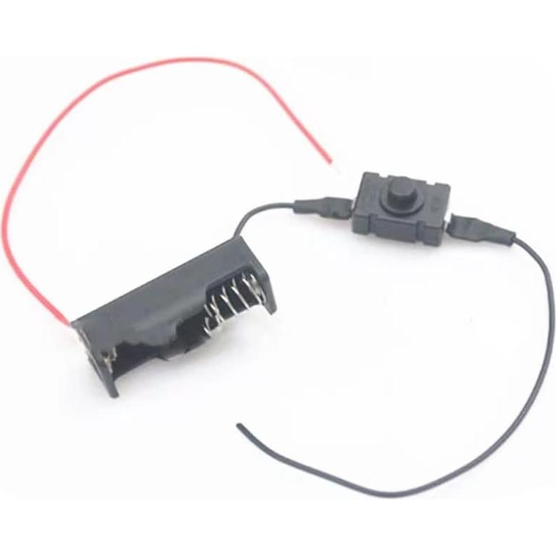 Soporte de Batería 12V23A AIMPGSTL con Interruptor - 2 Pcs