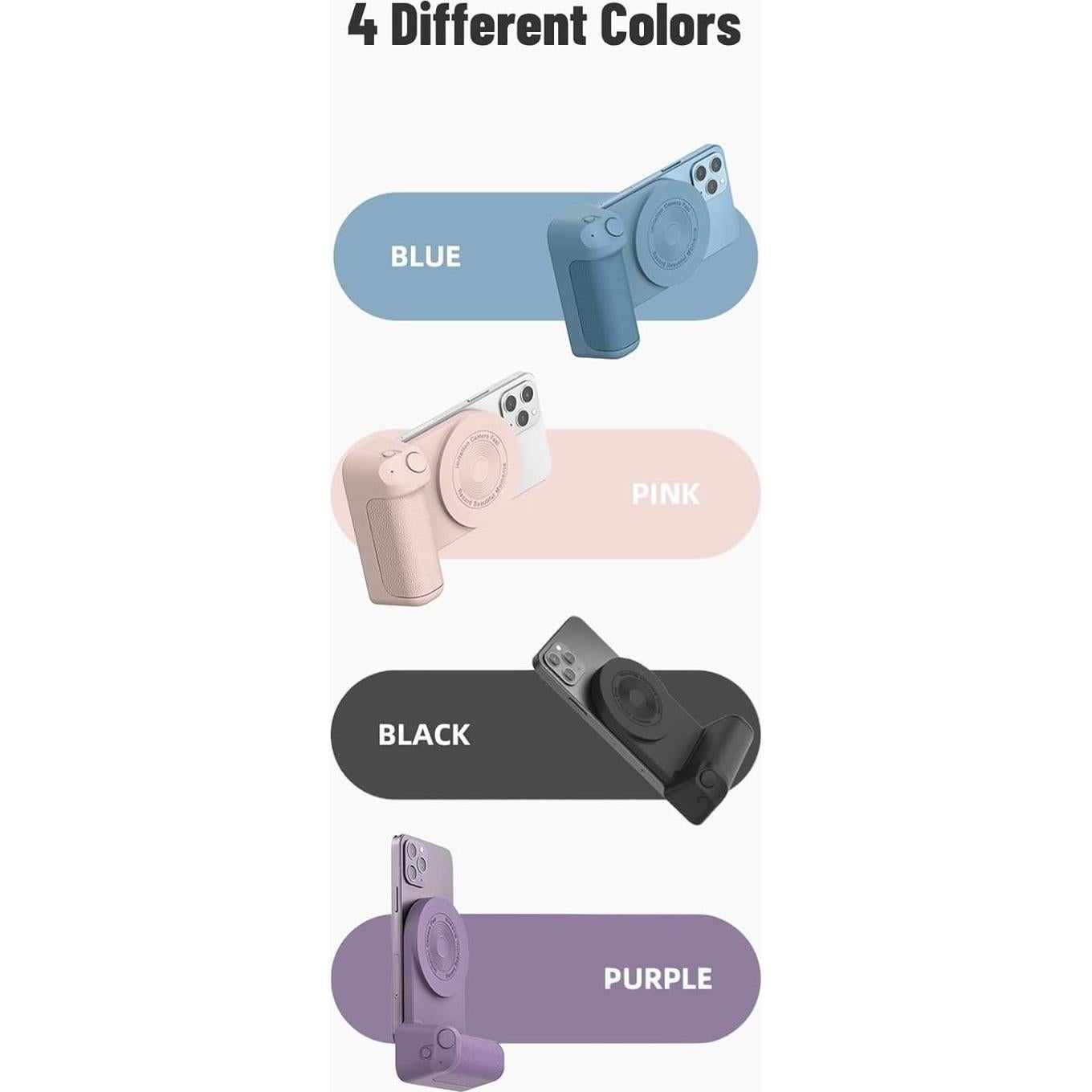 Soporte Magnético para Cámara Yoidesu con Bluetooth - Negro