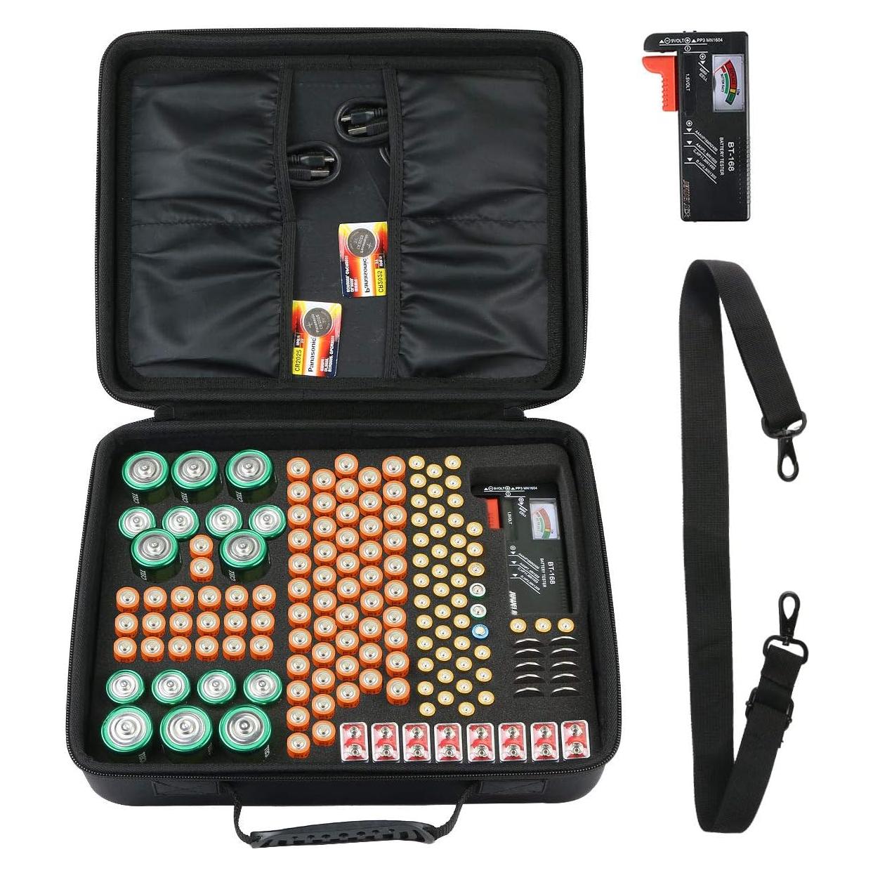 Caja de Almacenamiento para Baterías co2CREA - Capacidad 153