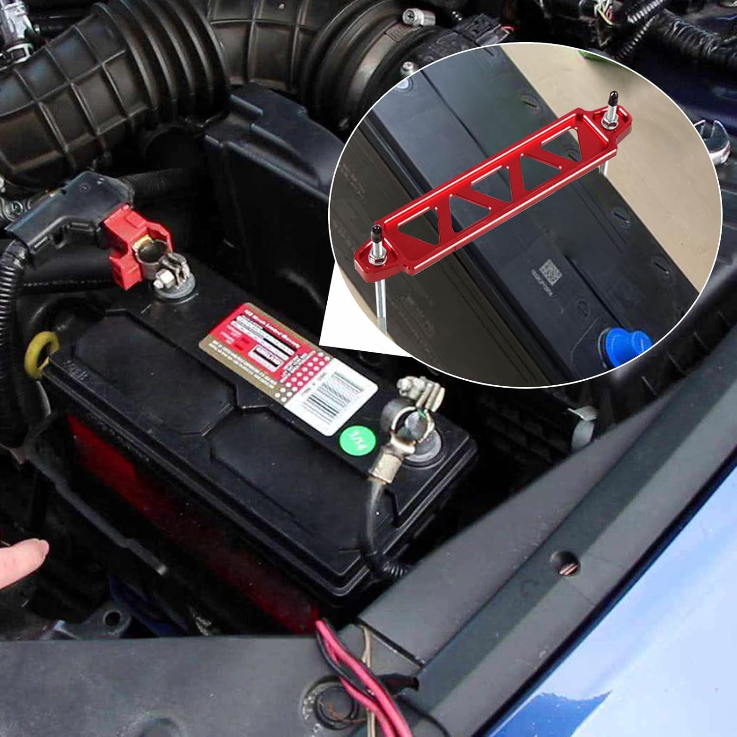 Soporte de Batería Htostar Racing Aluminio Rojo 21-31