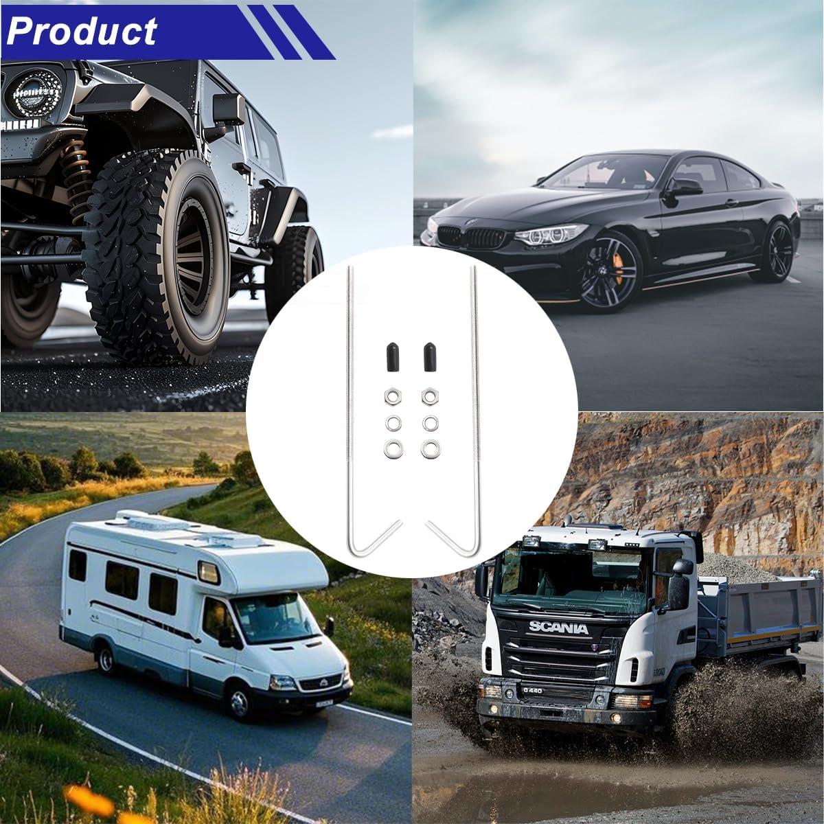 Soporte de Batería de Coche Zpana 8 Pulgadas Acero Inoxidable