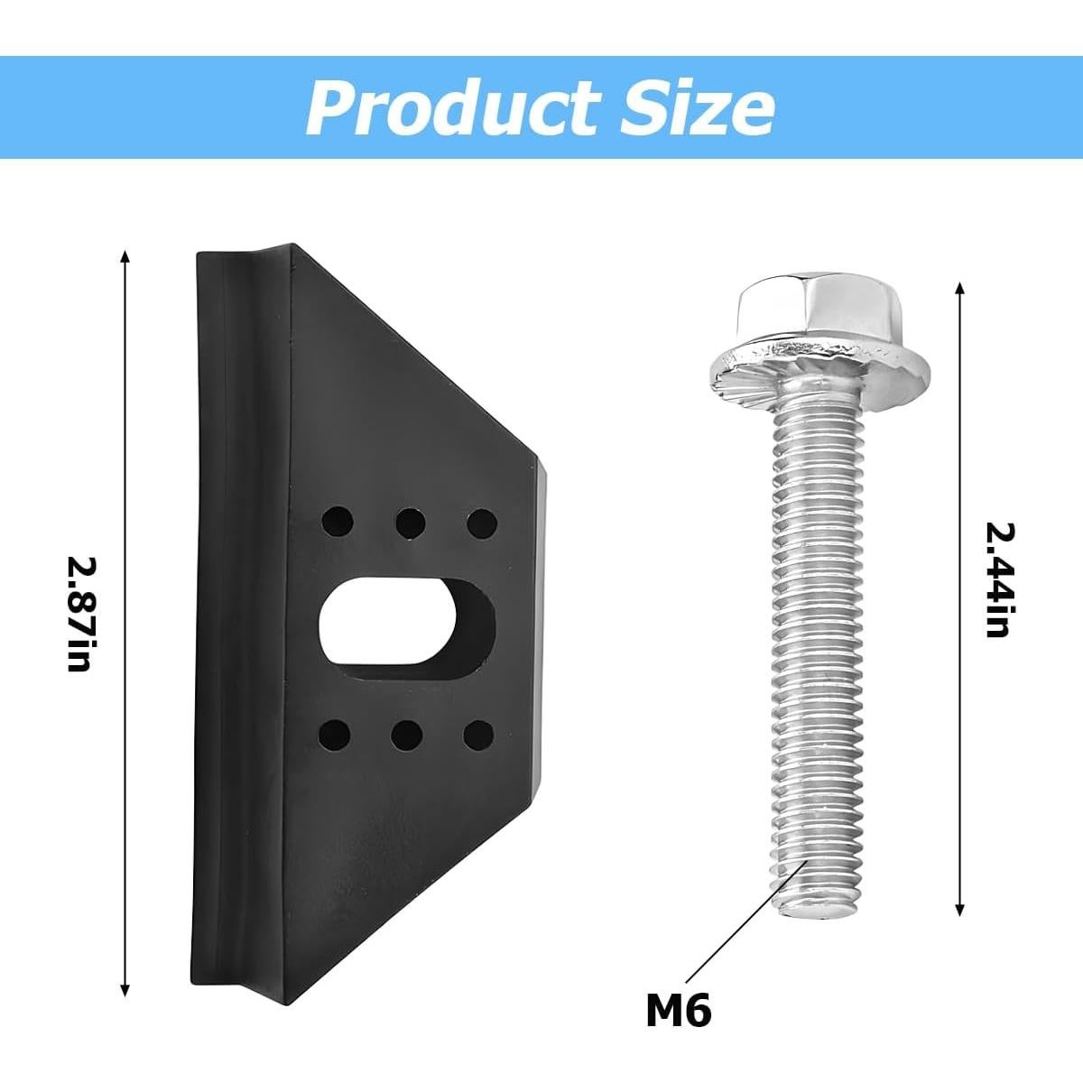 Kit de sujeción de batería TNAIYH con tornillos 304, universal