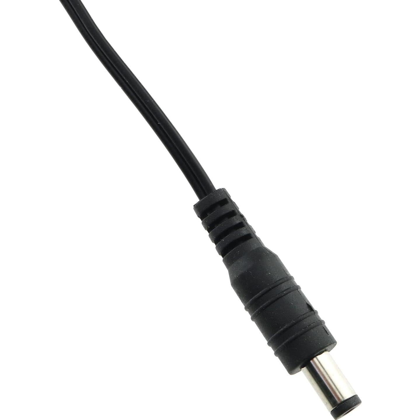 Conector Masculino DC 5.5x2.1mm E-excepcional con Caja de Batería 4 AA