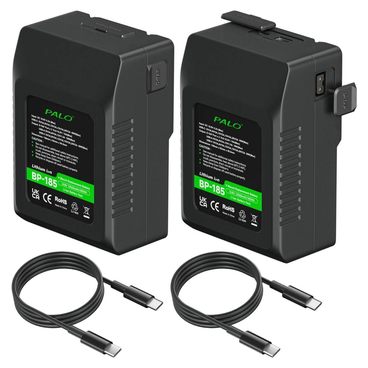 Batería V Montaje Palowextra 185Wh 12500mAh 14.8V