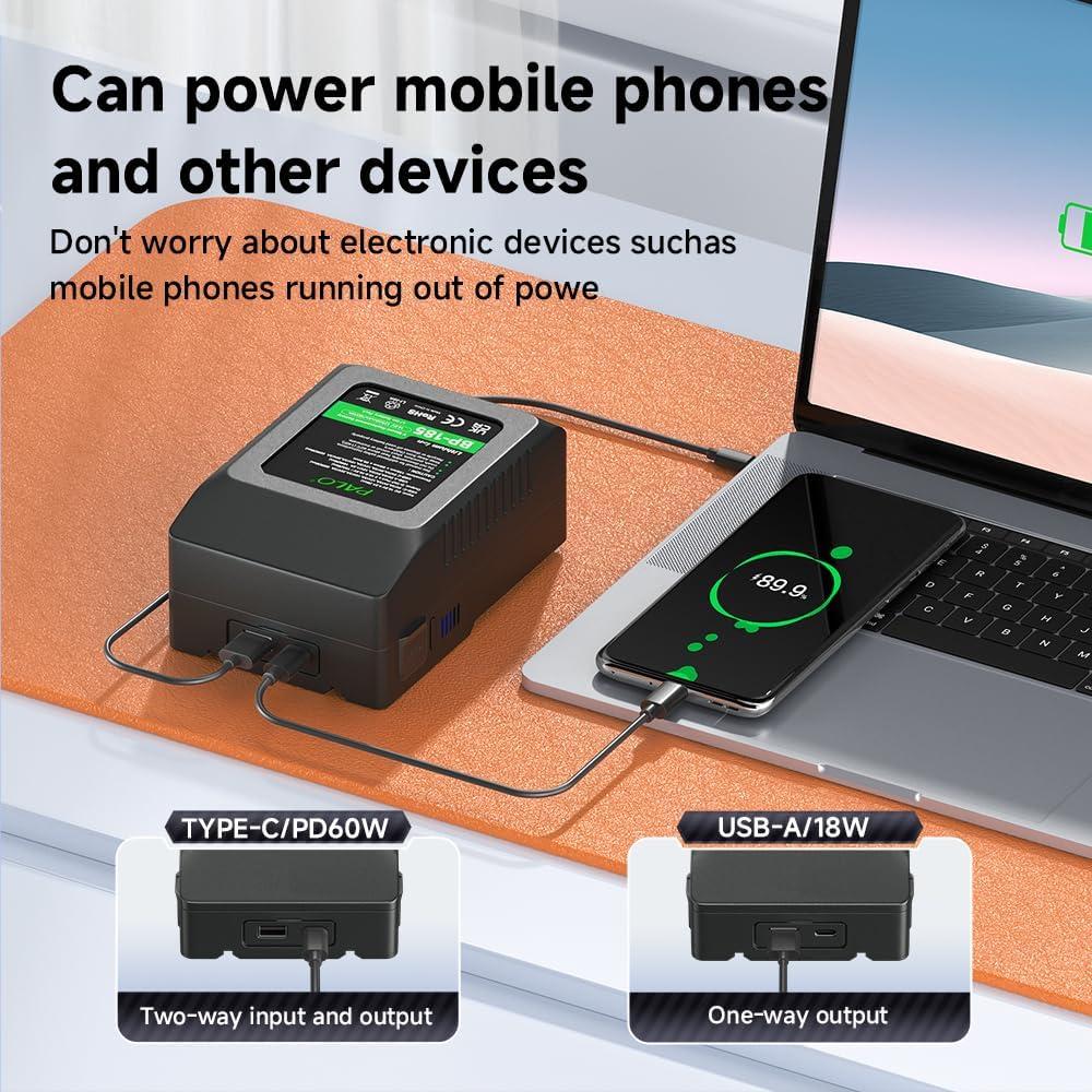 Batería V Montaje Palowextra 185Wh 12500mAh 14.8V