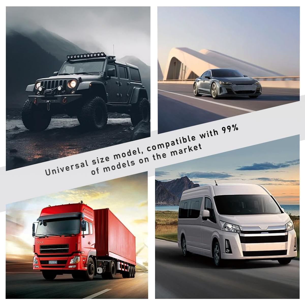 Soporte de Batería Automotriz Povtii - Aleación de Aluminio Plata