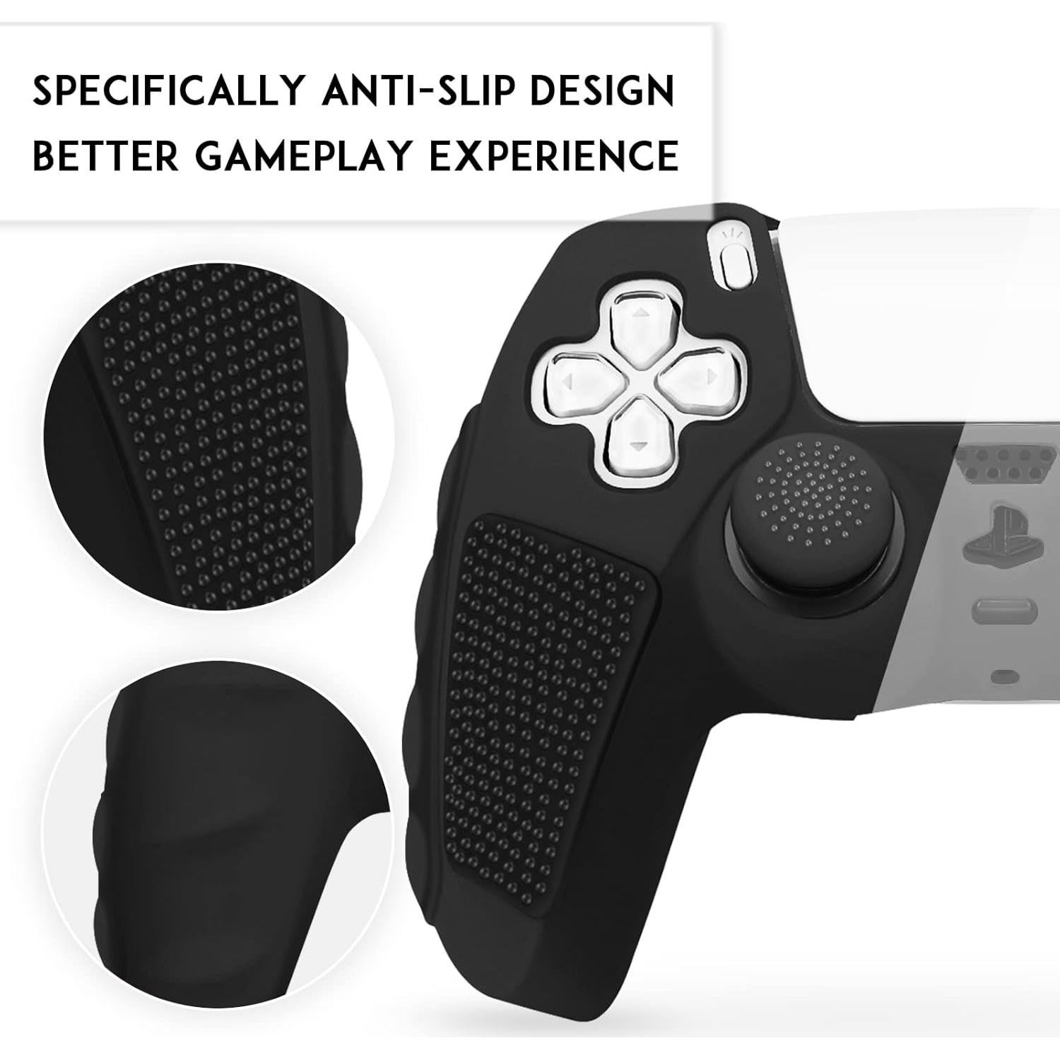 Funda Antideslizante SIKEMAY para Controlador PS5 - 2 Paquetes